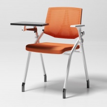 培训椅带写字板折叠培训桌椅一体桌凳会议室椅子学生会议椅带桌板 